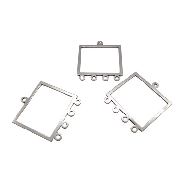 Square pendant stainless steel 304