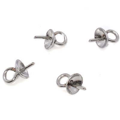 Hook smooth bowl 4mm made of surgical steel