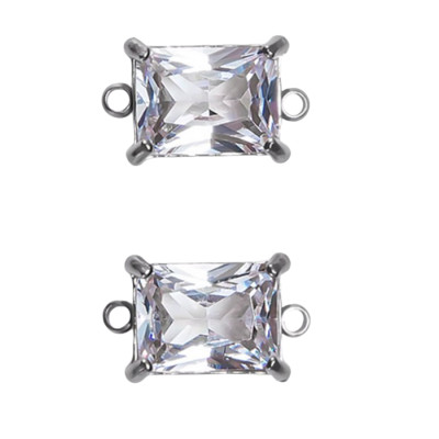 Konektor obdelník s kamenem