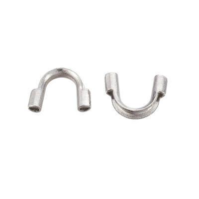 Surgical steel nylon cable guide