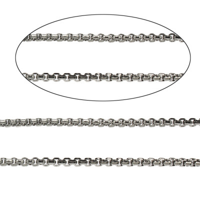 Roll of 2mm surgical steel chain link