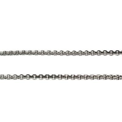 Roll of 2mm surgical steel chain link