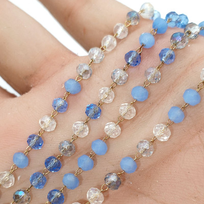 Řetízkovina s ohňovkami LIGHT sAPPHIRE MIX