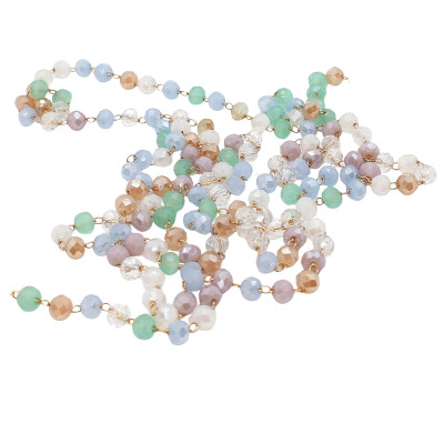 Řetízkovina s ohňovkami PASTELOVÝ MIX TMAVŠÍ