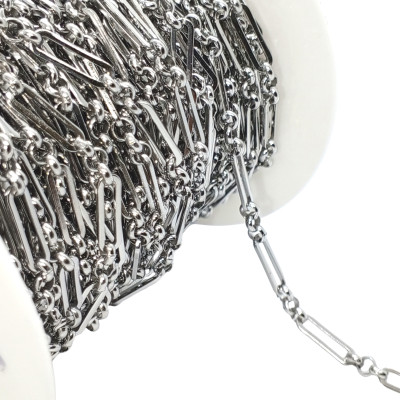 Řetízkovina Paperclip s mezikroužky 14 × 4 mm – chirurgická ocel 304