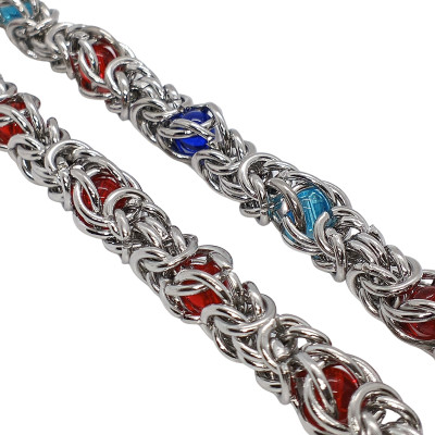 Fine chain with oval eyelets surgical steel