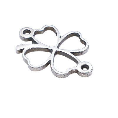 Four leaf connector surgical steel