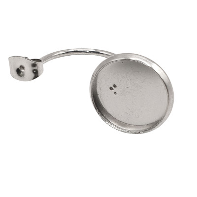 Double nozzle with surgical steel straps