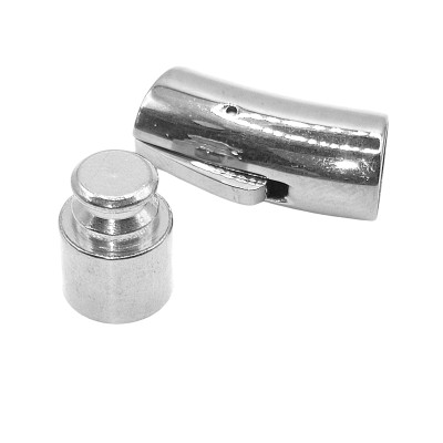 Bayonet fastening with 8mm thread made of surgical steel