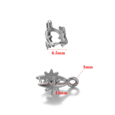 Střední šlupna s hvězdičkou chirurgická ocel