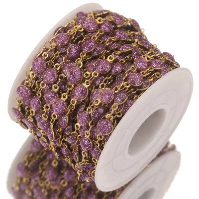 Řetízkovina s barevnými placičkami chirurgická ocel