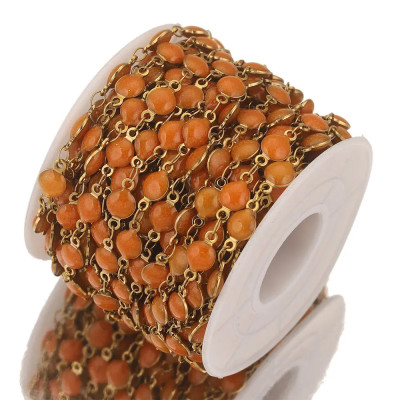 Řetízkovina s barevnými placičkami chirurgická ocel