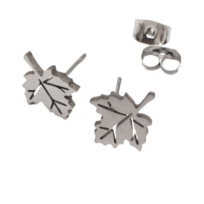 Puzety javorové listy chirurgická ocel