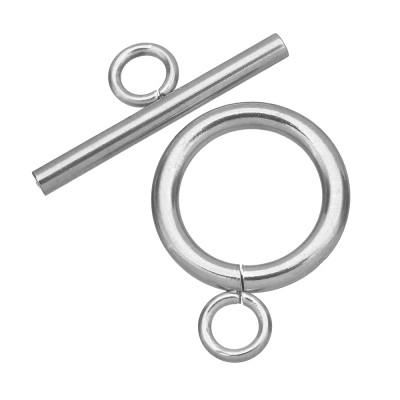 Americké zapínání z chirurgické oceli velikost kroužku 14mm