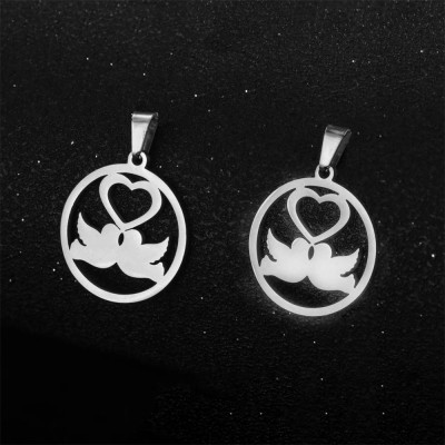 Mechanical earrings made of surgical steel