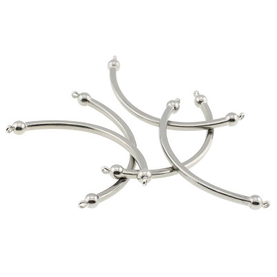 copy of Connector three connected hearts stainless steel 304