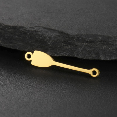 copy of Connector three connected hearts stainless steel 304