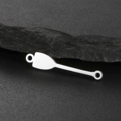 copy of Connector three connected hearts stainless steel 304