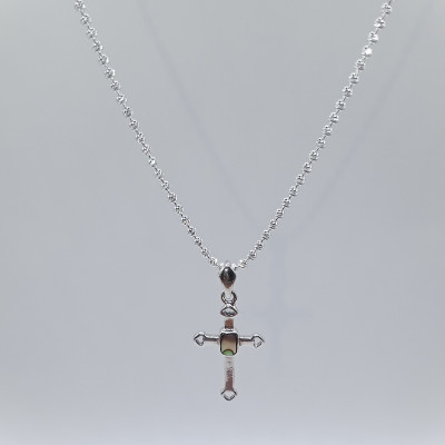 Marcasite heart earrings AG 925/1000