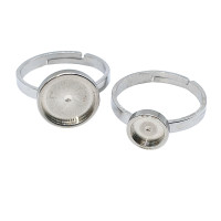 Ring with bed size 6mm surgical steel