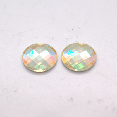 Preciosa Chessboard Circle 10mm Crystal