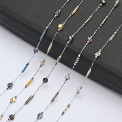 Fine chain with oval eyelets surgical steel