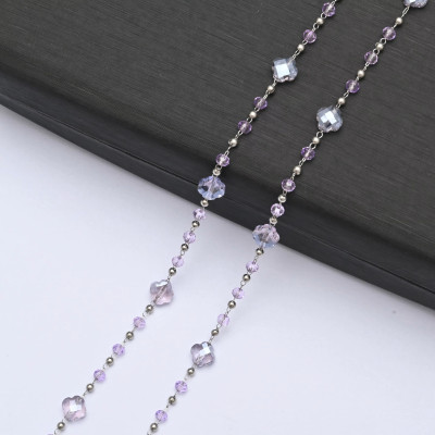 Fine chain with oval eyelets surgical steel