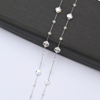 Fine chain with oval eyelets surgical steel