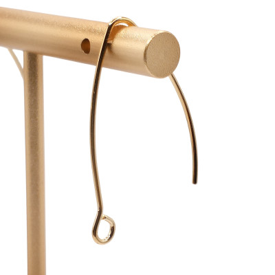 Afroháček tvarovaný ZLATÁ 18K GALVANIZACE