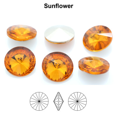 Rivoli 8mm- Aurea Crystals