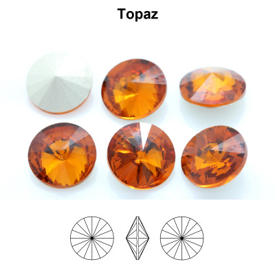 Rivoli Preciosa Maxima Crystal SS17 Crystal 10pcs