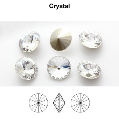 Rivoli Preciosa Maxima Crystal SS17 Crystal 10pcs