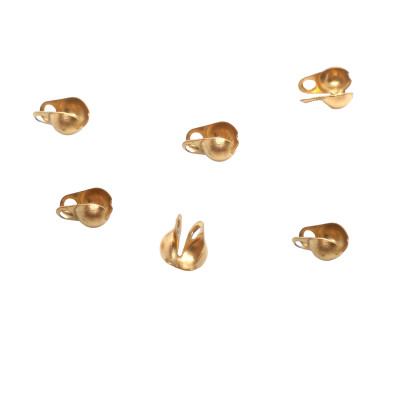 Small cap side opening gold galvanization surgical steel