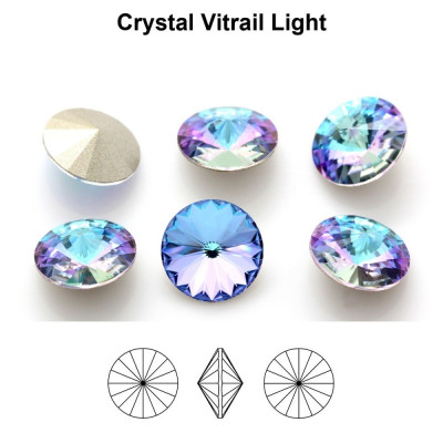 Rivoli Preciosa Maxima Crystal SS17 Crystal 10pcs