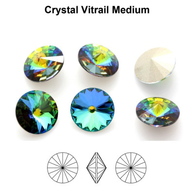 Rivoli Preciosa Maxima Crystal SS17 Crystal 10pcs