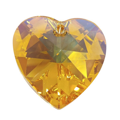 Swarovski heart 6202 Light Sapphire AB