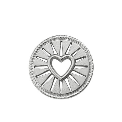 Kolečko se srdíčkem chirurgická ocel