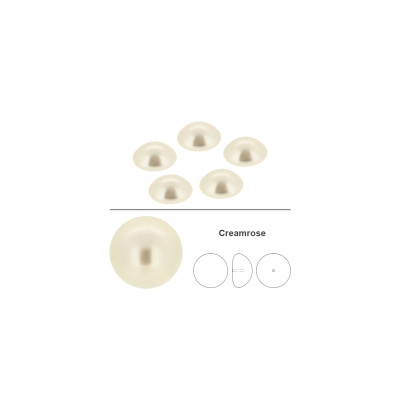 Preciosa Chessboard Circle 10mm Crystal