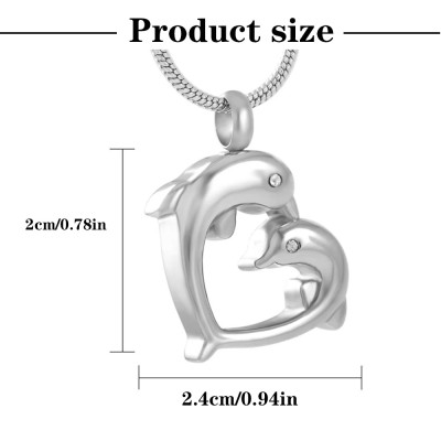 Surgical steel owl pendant
