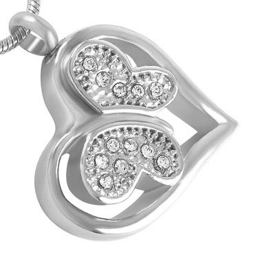 Surgical steel owl pendant