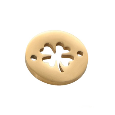 WHEEL WITH A FOUR-LEAF CLOVER