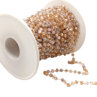 Řetízkovina s barevnými ohňovkami