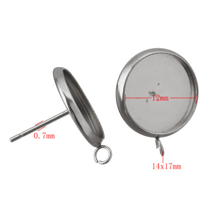 SUSPENS with bowl and eyelet for hanging from surgical steel