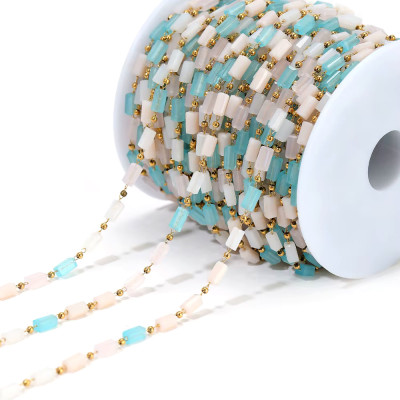 Fine chain with oval eyelets surgical steel