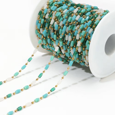 Fine chain with oval eyelets surgical steel