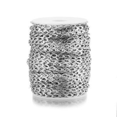 Fine chain with oval eyelets surgical steel