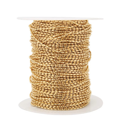 Olivková řetízkovina 1,4mm z chirurgické oceli