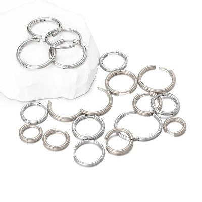 Kroužkové náušnice chirurgická ocel