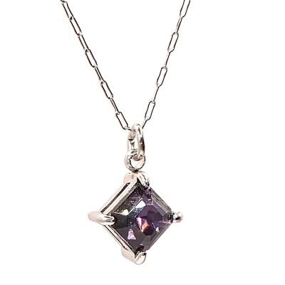 Cloverleaf pendant in two color combinations of surgical steel