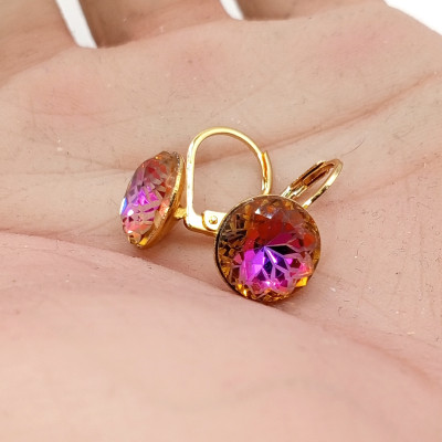 Surgical steel owl pendant